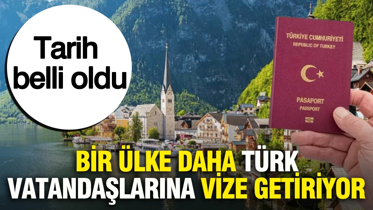 Bir ülke daha Türk vatandaşlarına vize getiriyor: Tarih belli oldu