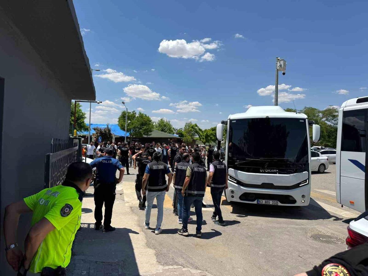 Şanlıurfa merkezli 4 ilde organize suç örgütüne operasyon: 21 gözaltı