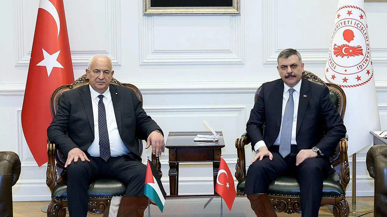 İçişleri Bakanı Çiftçi, Filistinli Mevkidaşını Ağırladı: 'Desteğimiz Sürecek'