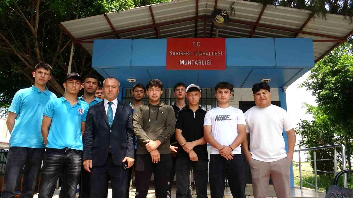 'Uyuşturucuya hayır' diyen muhtar ve mahallenin gençleri birlikte kısa film çekti