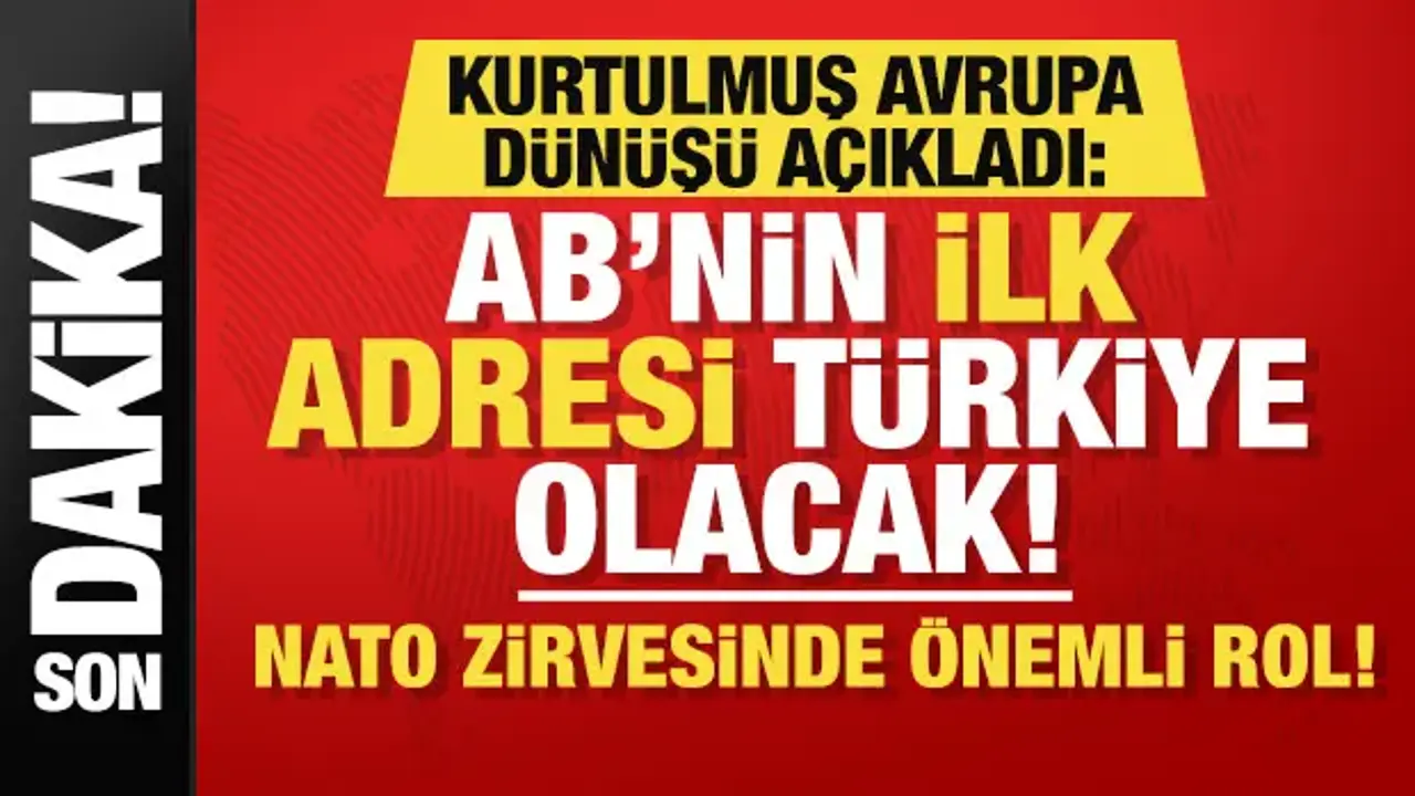 TBMM Başkanı Kurtulmuş: NATO yetersiz kaldı, AB genişlerken ilk göreceği yer Türkiye'dir