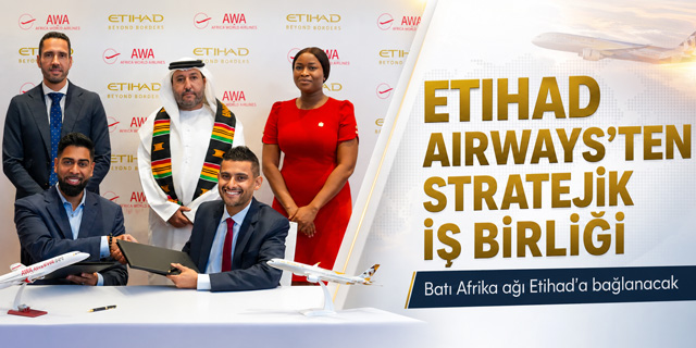 Etihad Airways'ten Stratejik İş Birliği