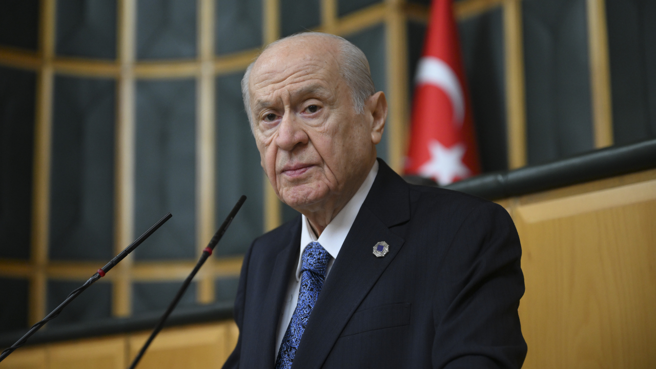 MHP Lideri Devlet Bahçeli konuşuyor
