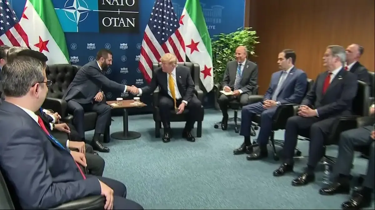 SON DAKİKA CANLI YAYIN... Trump, Şara ile görüşüyor: İşte ilk açıklamalar!