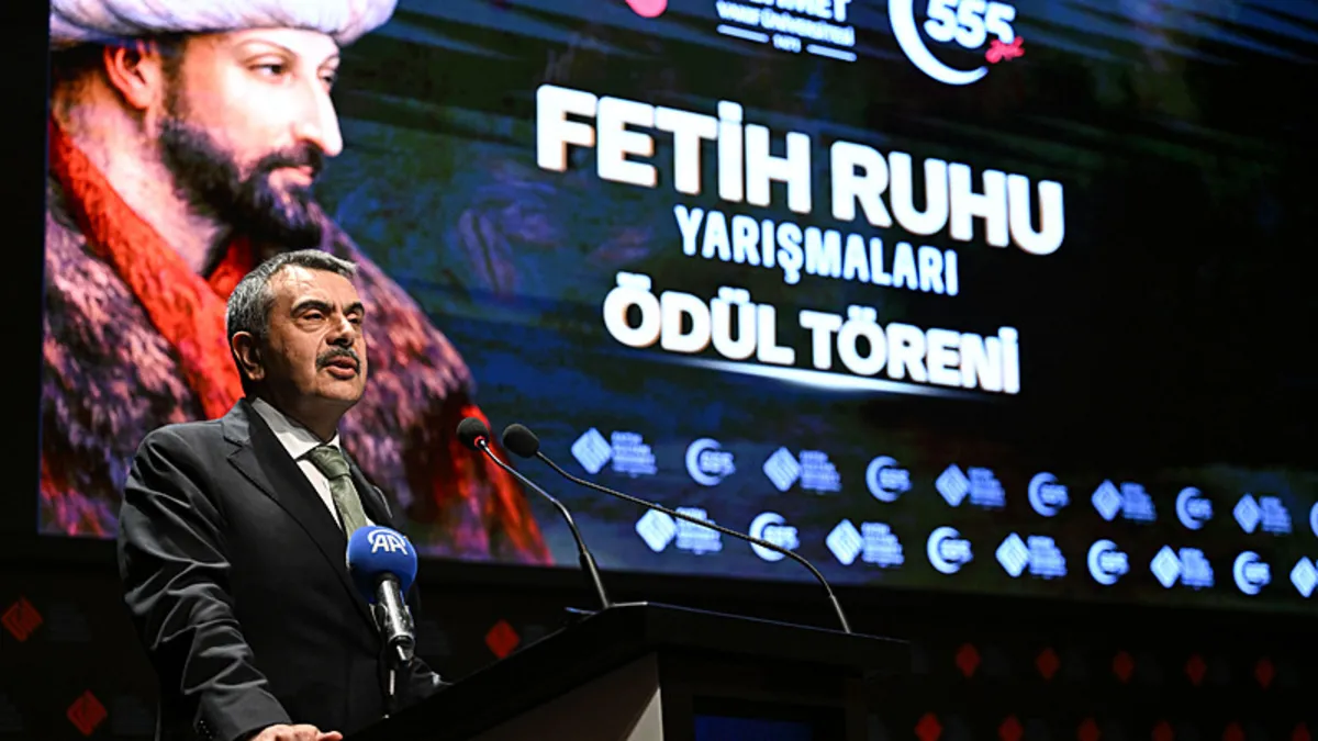 Milli Eğitim Bakanı Yusuf Tekin: Biz "Fetih 1453" diyenlerle beraber yolumuza devam edeceğiz