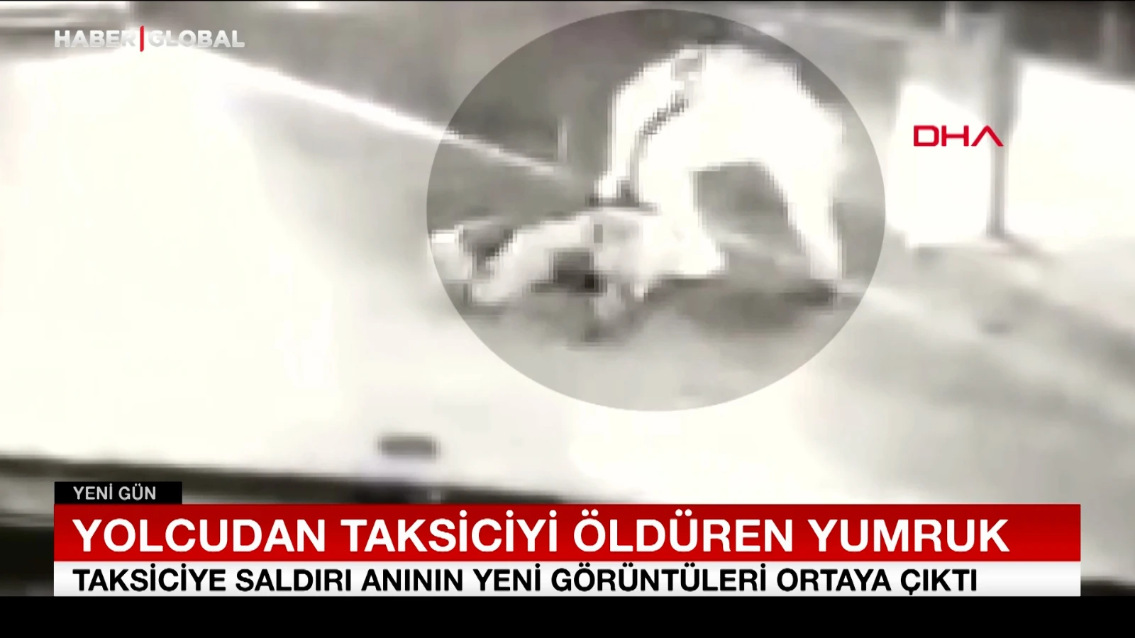 Yolcudan taksiciyi öldüren yumruklu kavgada yeni görüntüler ortaya çıktı