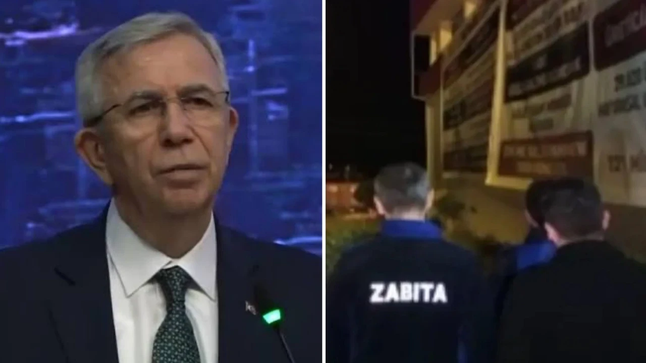 Ankara'da CHP'li belediyeler birbirine girdi! Mansur Yavaş'ın pankartları gece yarısı söküldü...
