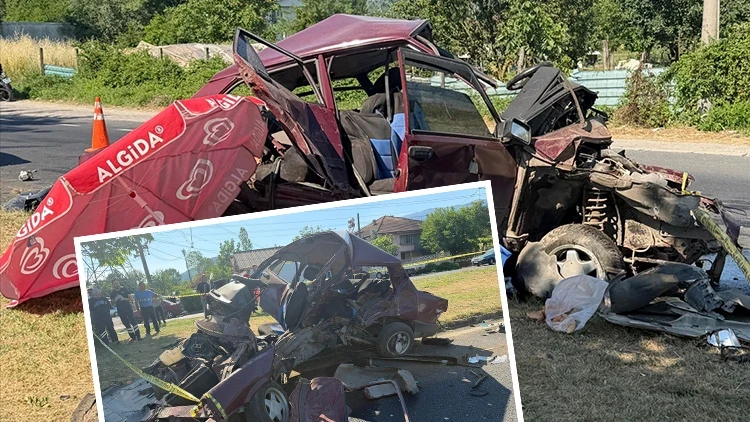 Düzce'de feci kaza: 1 ölü | AK Partili vekil ve oğlu yaralandı