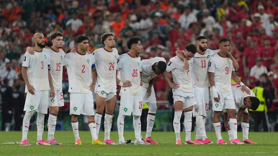 Faslı futbolcular dua ederek kenetlendi; Hollanda'yı yıktı!