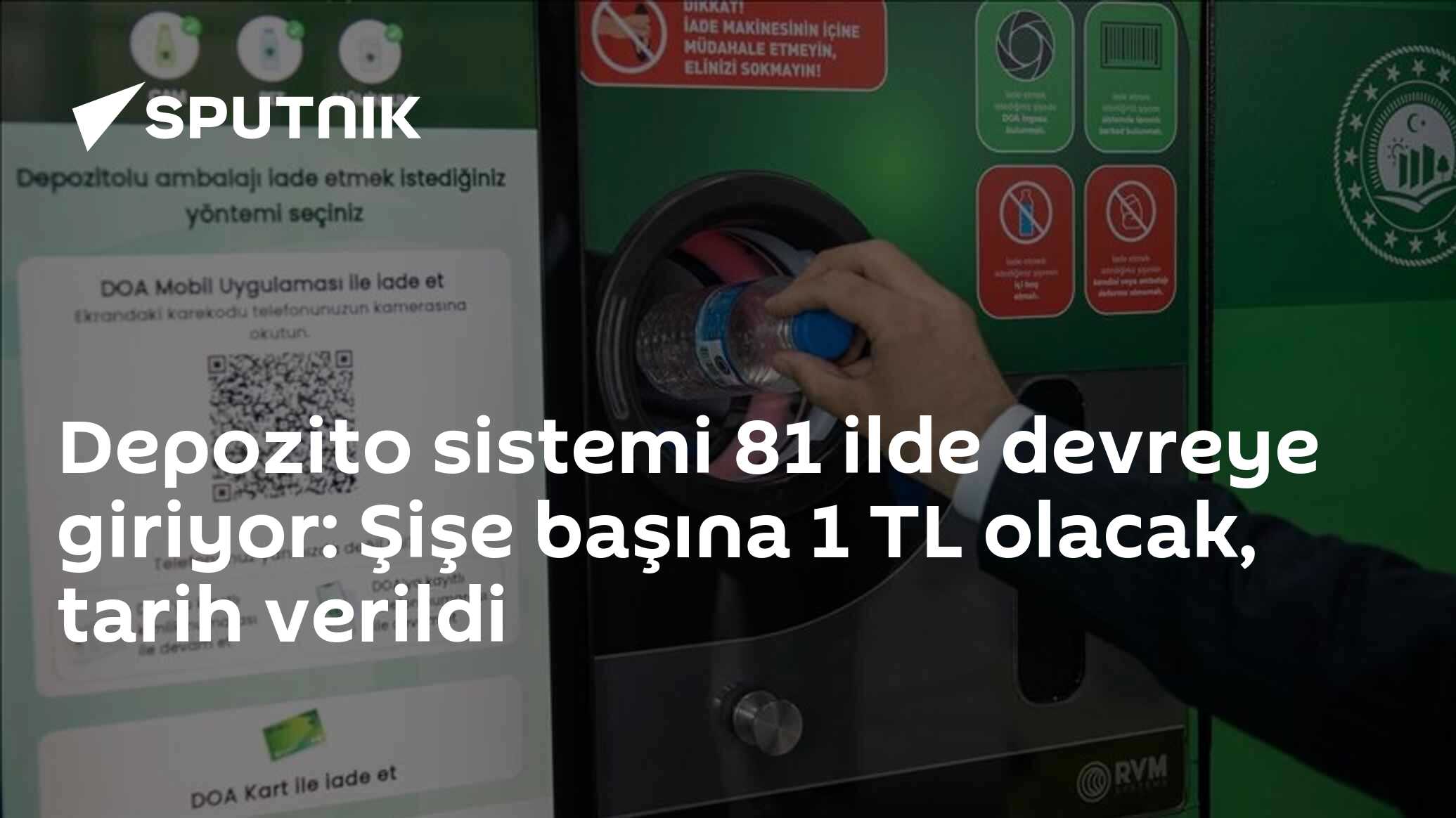 Depozito sistemi 81 ilde devreye giriyor: Şişe başına 1 TL olacak, tarih verildi