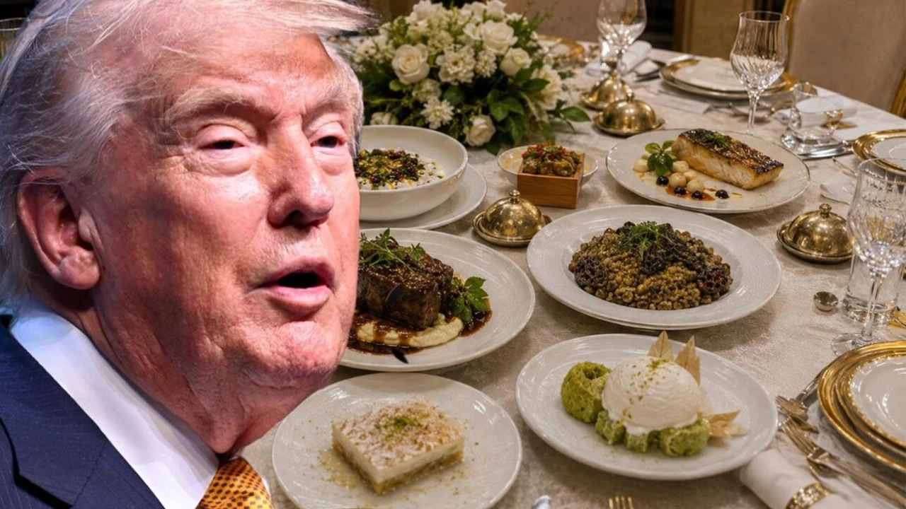 Tadı damağında kaldı, Trump Beyaz Saray için tarif istedi