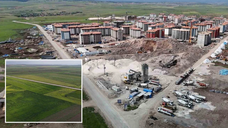 TOKİ'nin gittiği yerde arsa ve tarlalar değerleniyor: Fiyatları 6 kat oranında arttı