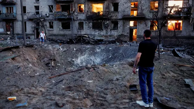 Rusya'nın Kiev'e düzenlediği geniş çaplı füze saldırılarında 13 kişi öldü
