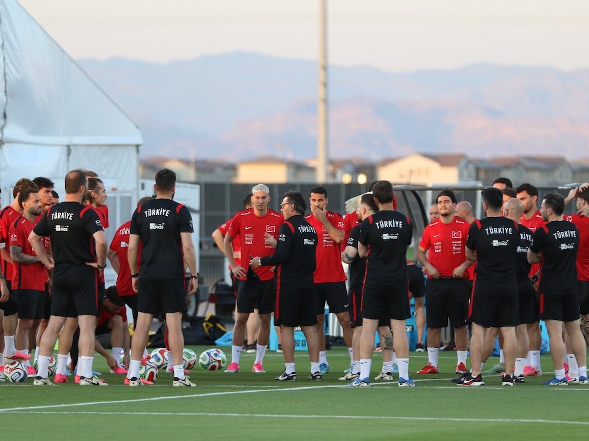 A Milli Futbol Takımı, Arizona'daki ilk idmanını taraftara açık yaptı