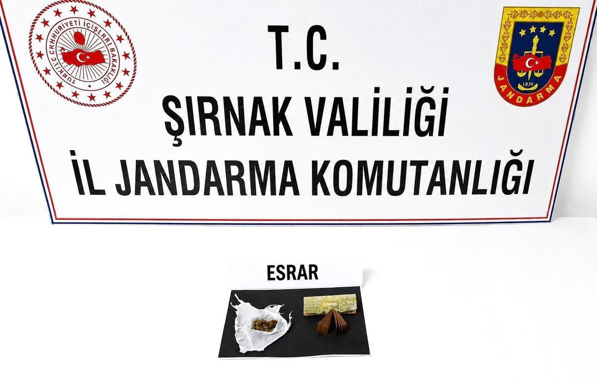 Şırnak'ta jandarma son 1 haftada 104 şüpheli hakkında işlem yaptı