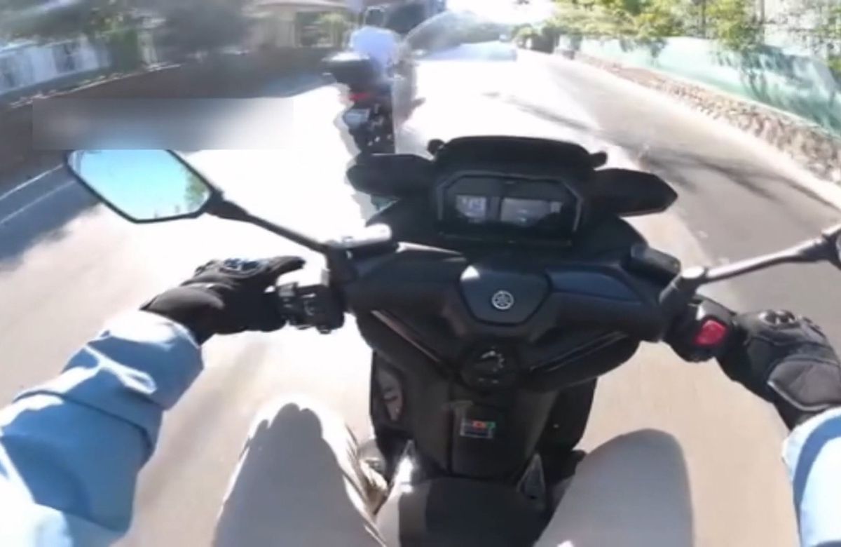 Beykoz'da trafikte tartıştığı sürücünün motosikletine çarpıp kaçtı