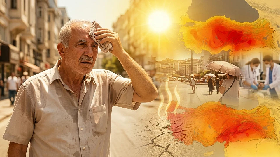 Avrupa kaynaklı kavurucu sıcak hava dalgası Türkiye'de: 60 dereceyi bulacak | Gündem Haberleri