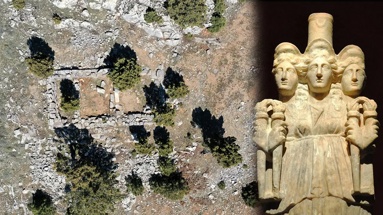 113 yıllık gizem çözüldü: Isparta'daki yapının Anadolu'nun ikinci 'Hekate Tapınağı' olduğu belgelendi