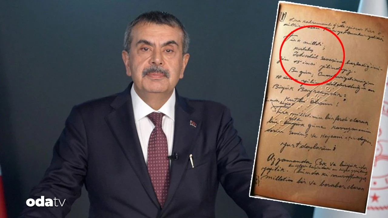 Bakan Tekin'in fitilini ateşlediği tartışmada dikkat çeken belge