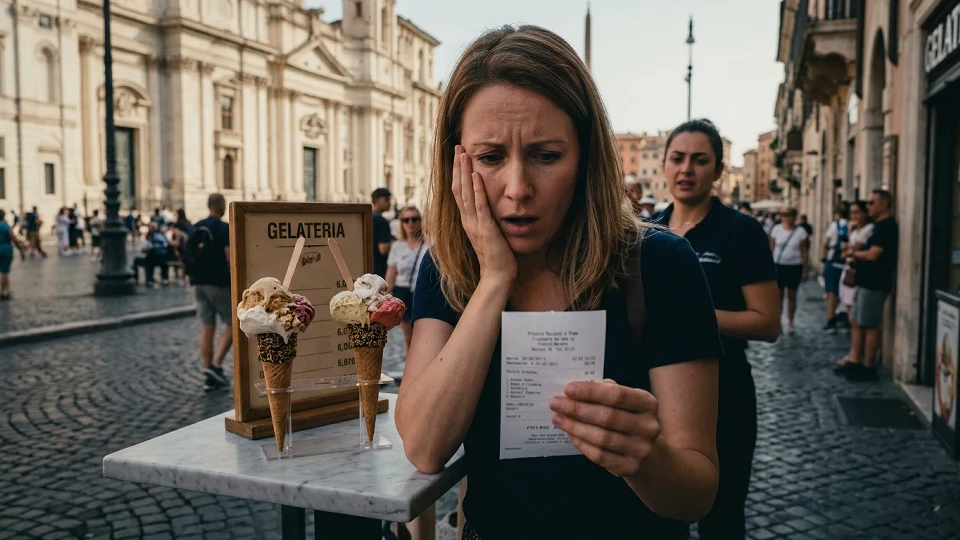 Roma'da dondurmacı skandalı: ABD'li turist "2 küçük kap" istedi, gelen 1500 liralık hesap ortalığı ayağa kaldırdı | DÜNYA HABERLERİ
