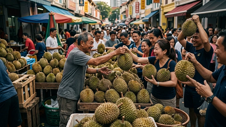 Bir zamanların lüks meyvesiydi! Rekor hasat fiyatları çökertti, durian şimdi bedava dağıtılıyor