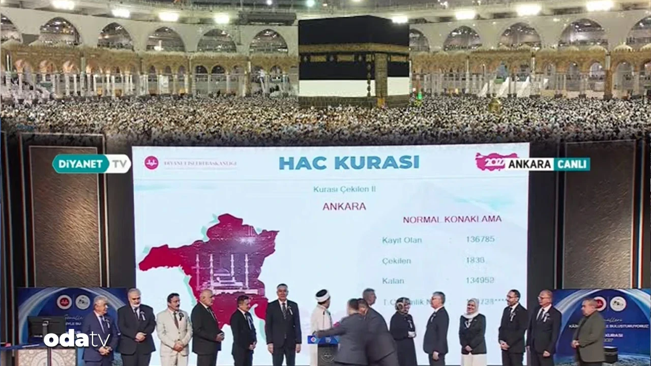 Hacı adaylarının heyecanı: Hac kurası çekildi