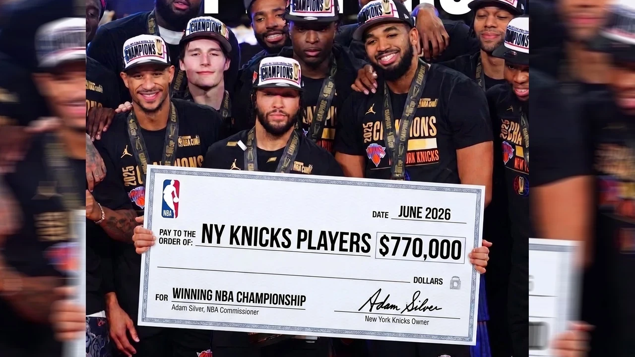 NBA şampiyonu kasasını doldurdu: Knicks'e şampiyonluk sonrası dev ödül