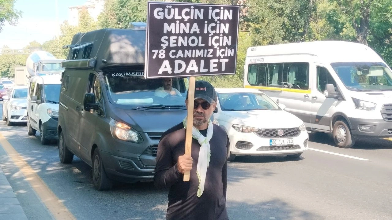 “78 Can İçin Adalet Yürüyüşü” Ankara’da sona erdi: Aileler bakanlık yetkililerinin de yargılanmasını istedi