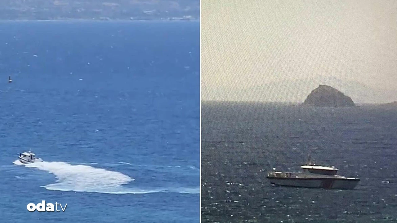Bodrum'da jet ski faciası
