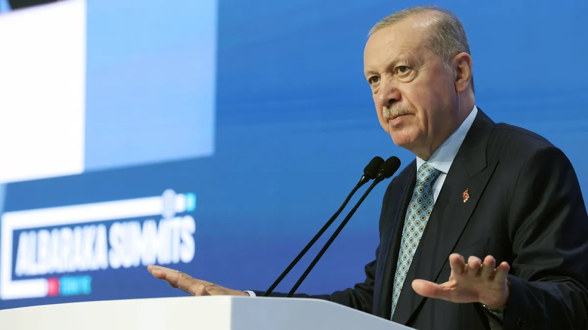 Başkan Erdoğan'dan uluslararası yatırımcılara çağrı: 'Etrafımızdaki toz bulutu dağıldığında kazanan...