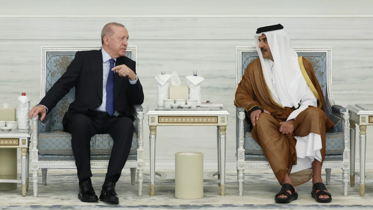 Erdoğan'dan Katar'a taziye ziyareti
