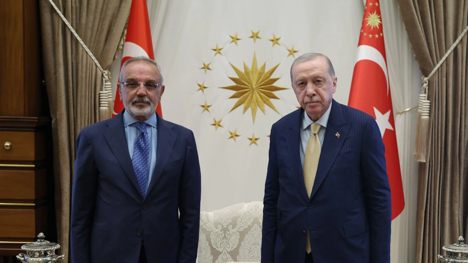 DEM Partili Sırrı Sakık, Cumhurbaşkanı Erdoğan ile görüştü