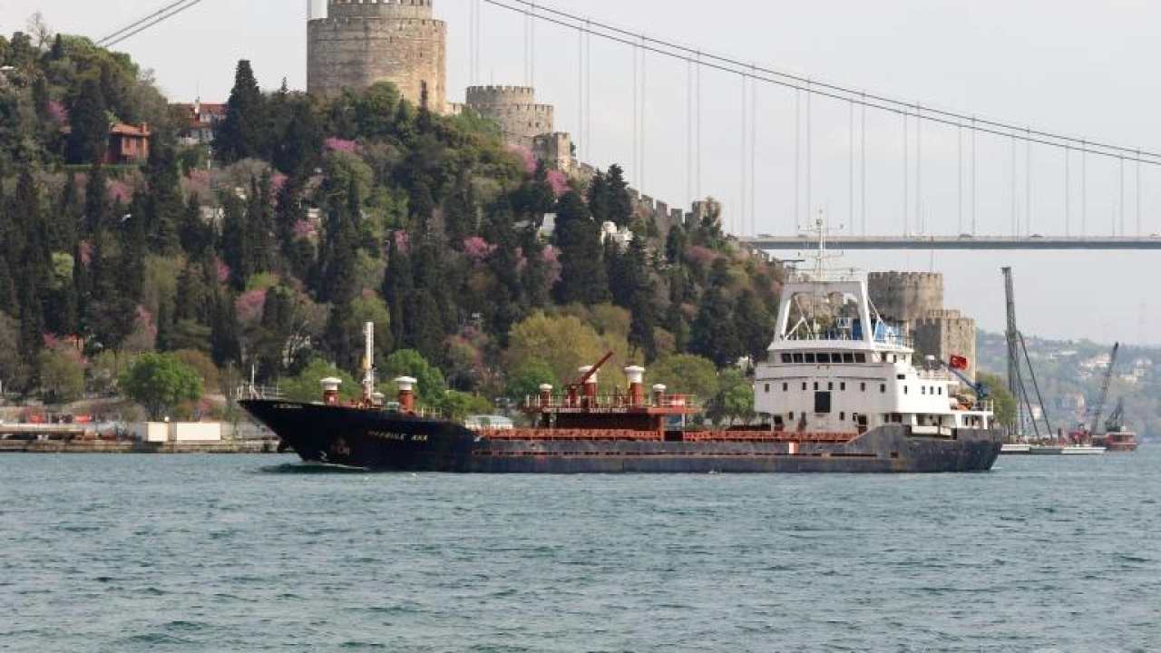 Ukrayna açıklarında Türk gemisi vuruldu