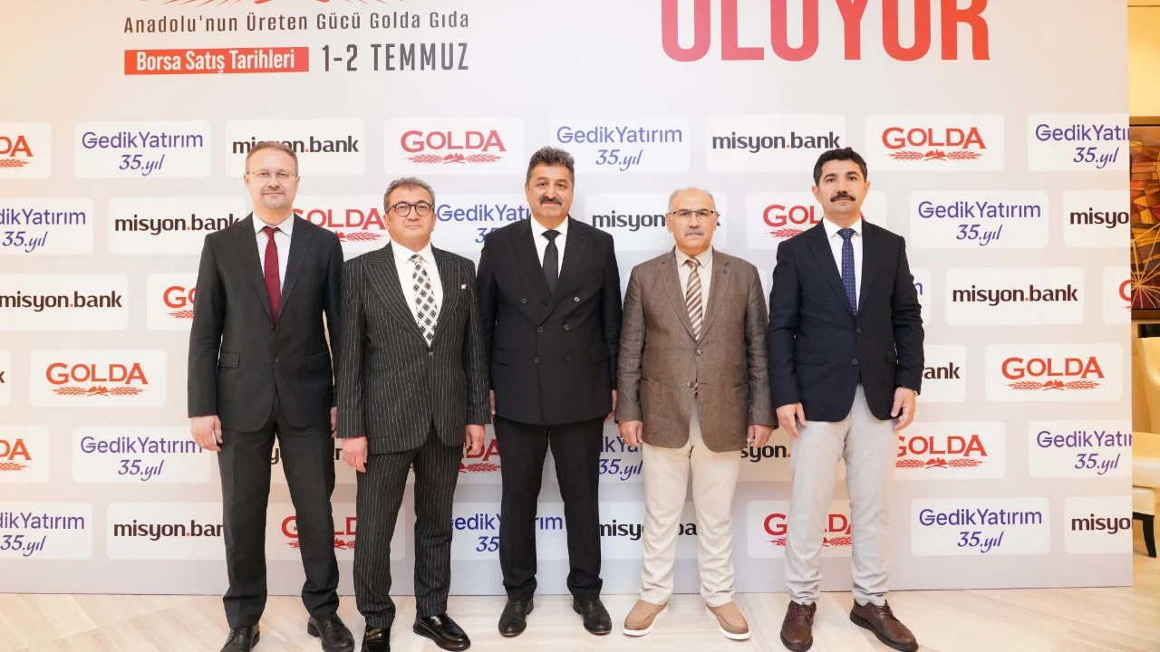 Golda Gıda borsada işlem görmeye başladı
