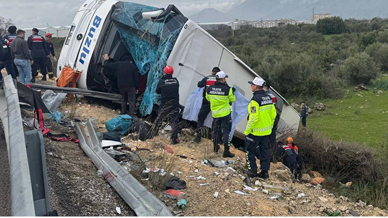 Antalya'daki otobüs kazasında bilirkişi raporu hazırlandı