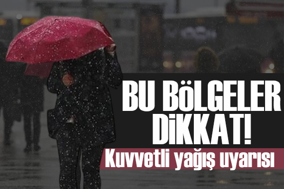 Günün hava durumu tahminleri: Meteoroloji'den 6 ile kuvvetli yağış uyarısı!