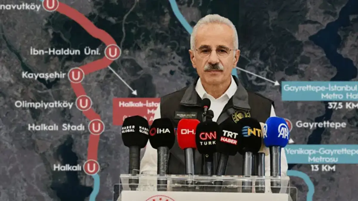 Halkalı-Arnavutköy metro hattı açılış tarihi belli oldu