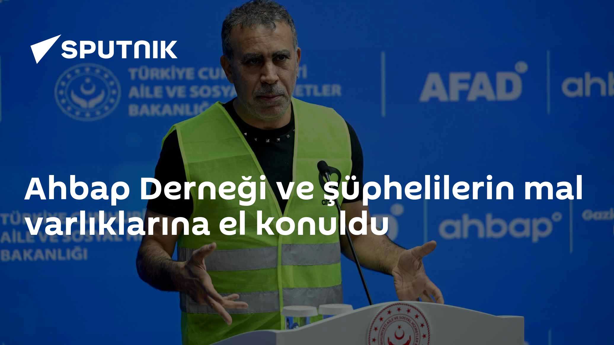 Ahbap Derneği ve şüphelilerin mal varlıklarına el konuldu