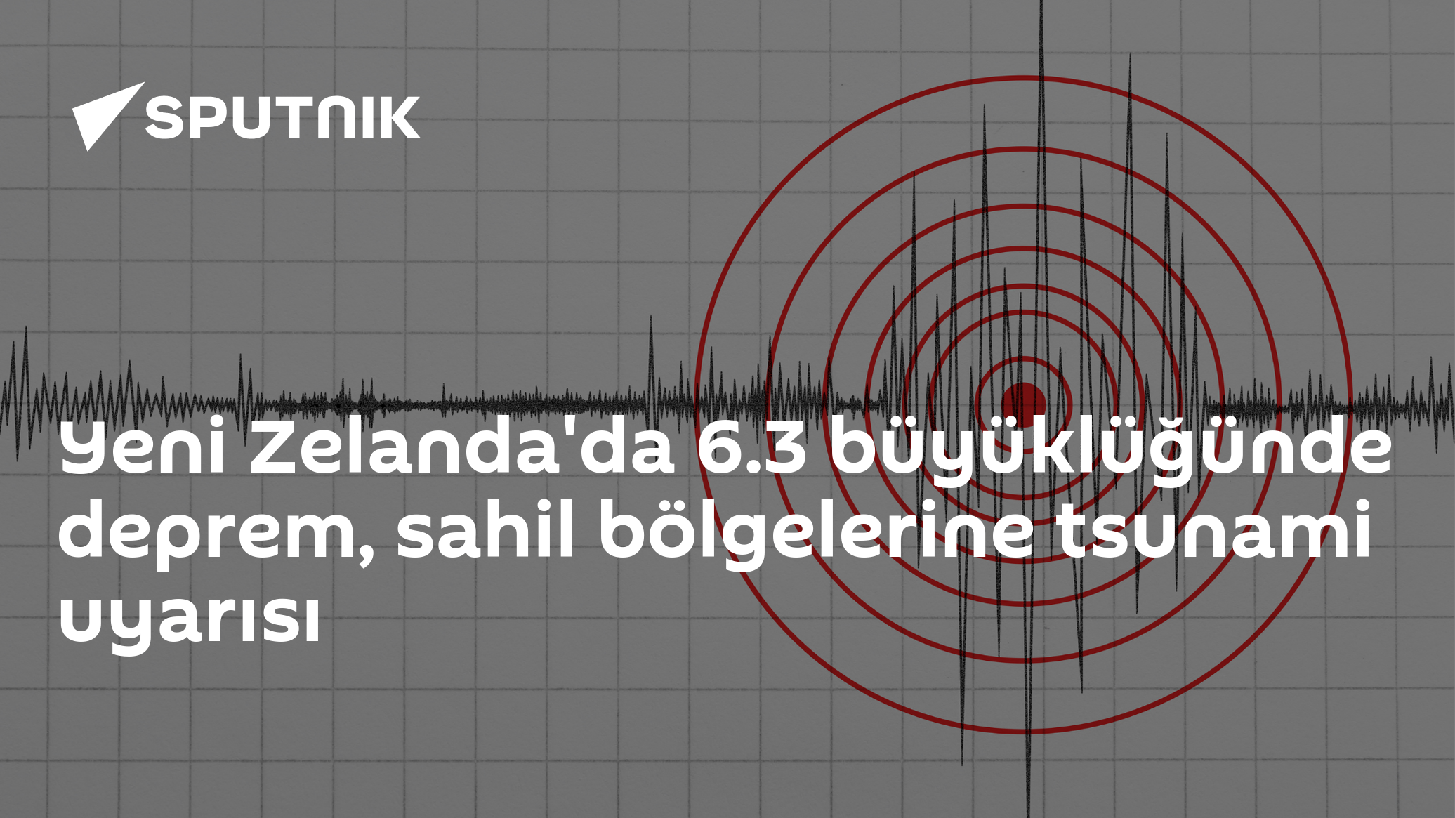 Yeni Zelanda'da 6.3 büyüklüğünde deprem, sahil bölgelerine tsunami uyarısı