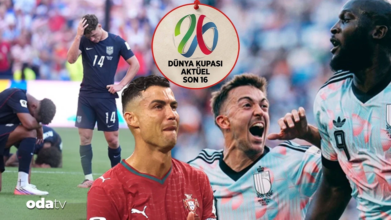 Trump da kurtaramadı: Belçika ABD'yi dağıttı... Ronaldo'dan hüzünlü veda