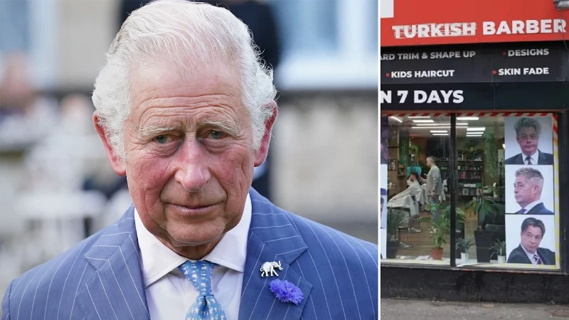 Kral Charles Türk berberlere siper oldu: Aşırı sağcı lider 'mantar gibi bitiyorlar' diye saldırmıştı