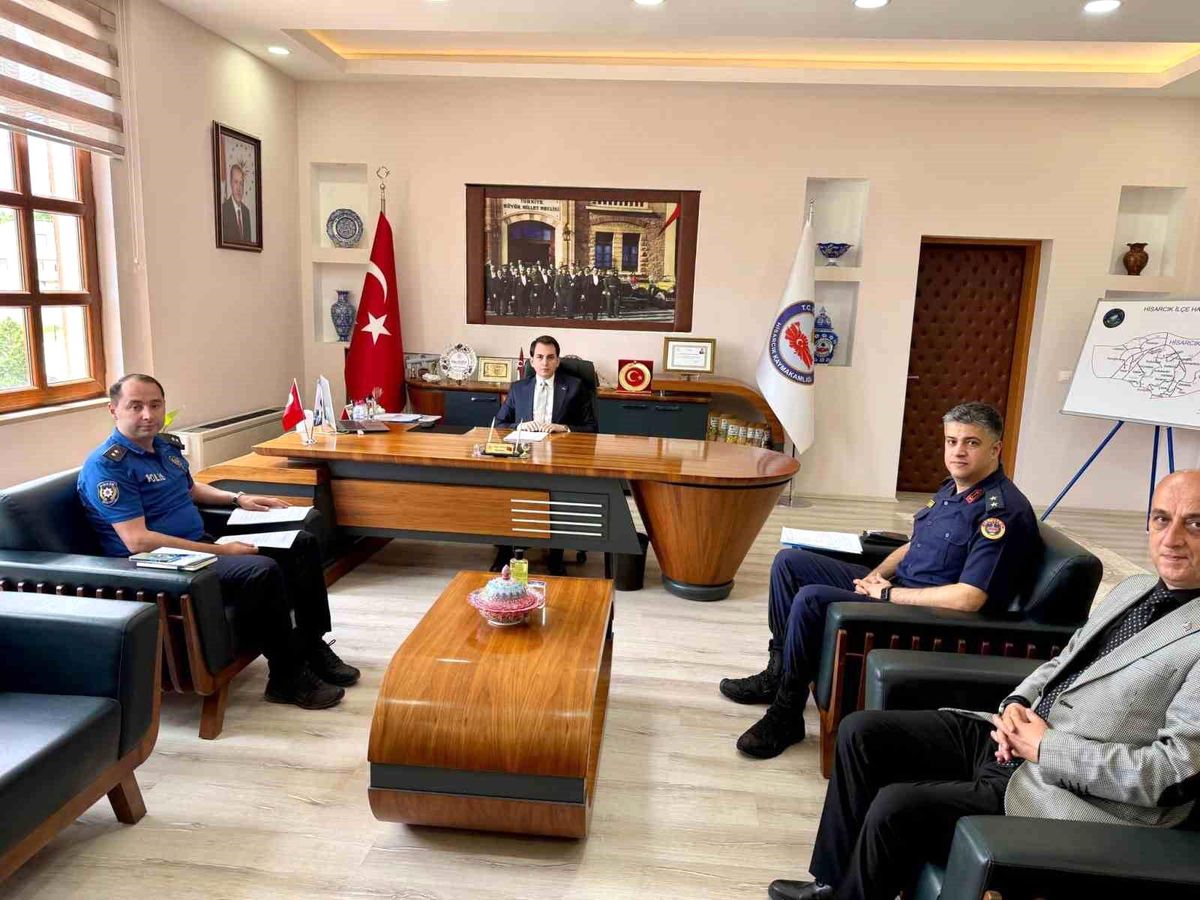 Hisarcık'ta LGS öncesi koordinasyon toplantısı