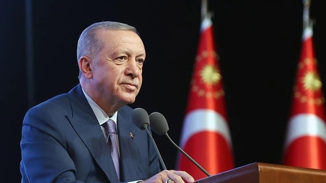 Cumhurbaşkanı Erdoğan, Türkmenistan Milli Lideri Berdimuhamedov ile görüştü