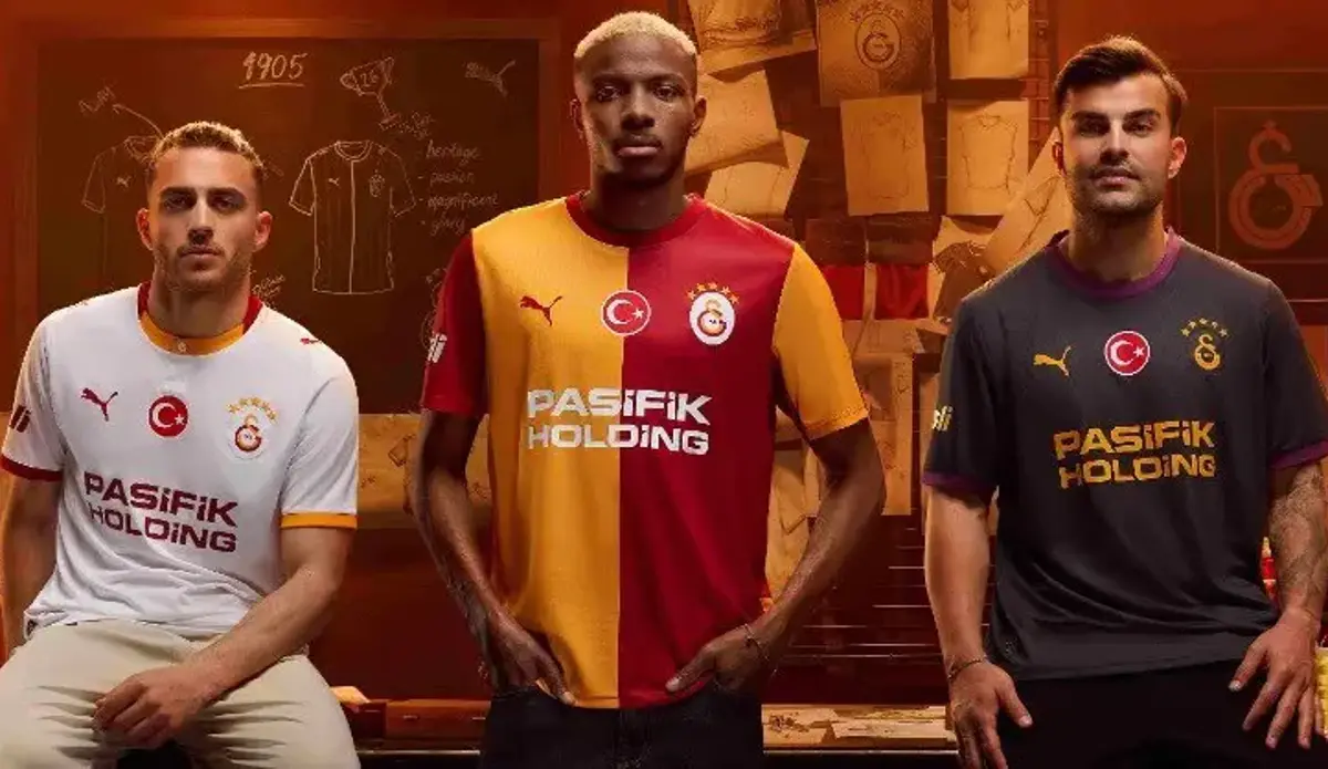 Galatasaray yeni sezon formalarını tanıttı