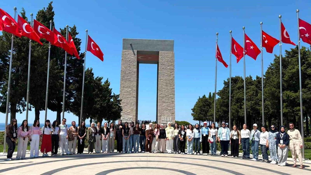 Bayburtlu gençler Çanakkale ruhunu yerinde yaşadı