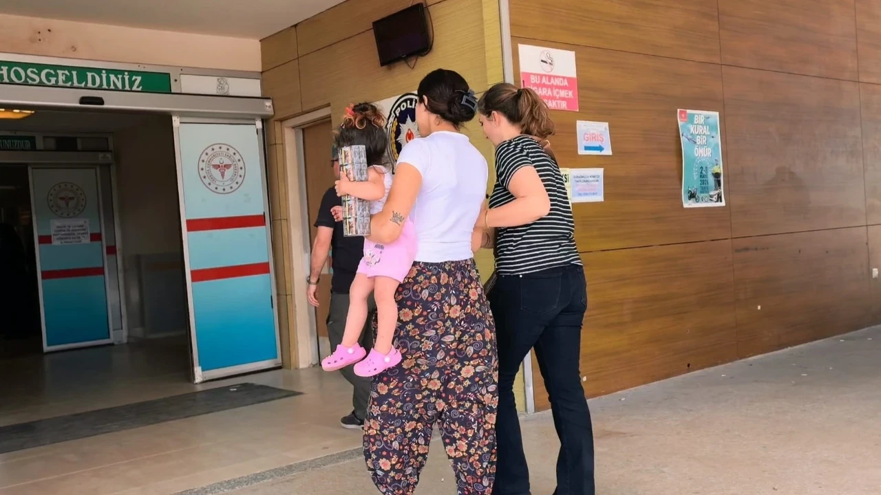 18 ayrı hırsızlık olayının şüphelisi kucağında bebeğiyle yakalandı
