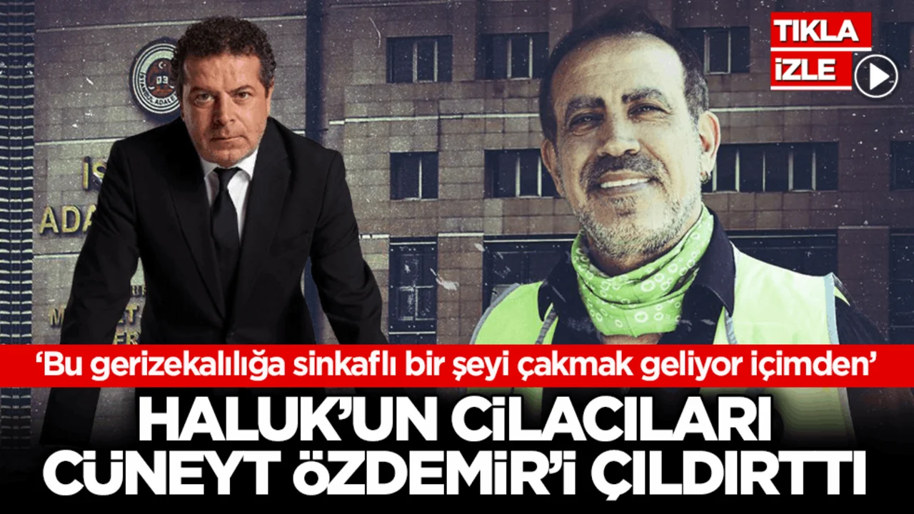 Haluk’un cilacıları Cüneyt Özdemir’i çıldırttı