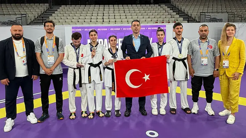 Milli taekwondoculardan 13 madalya