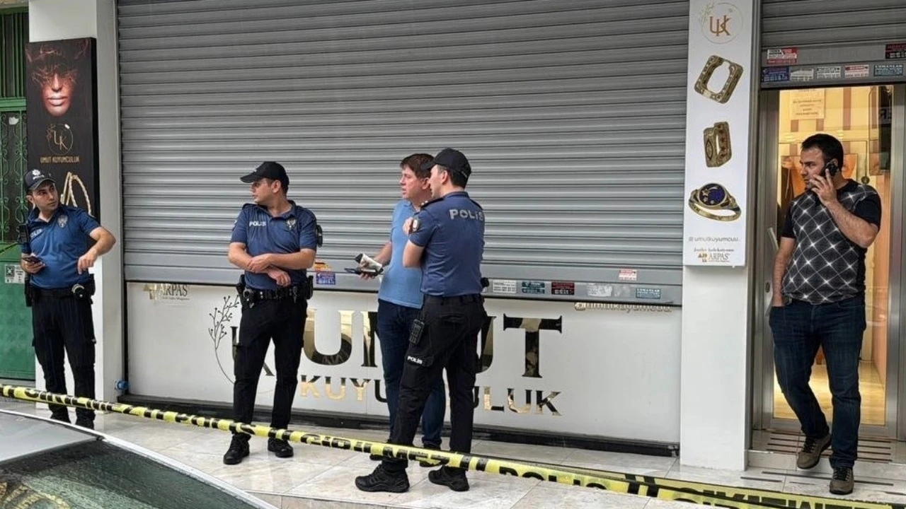 İstanbul'da kuyumcu soygunu