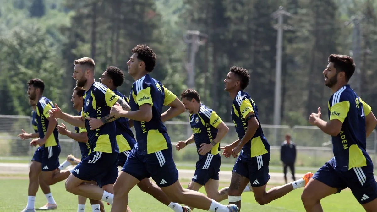 Fenerbahçe Düzce'deki kamp çalışmalarını tamamladı